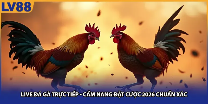 Live Đá Gà Trực Tiếp - Cẩm Nang Đặt Cược Chuẩn Xác Tại LV88